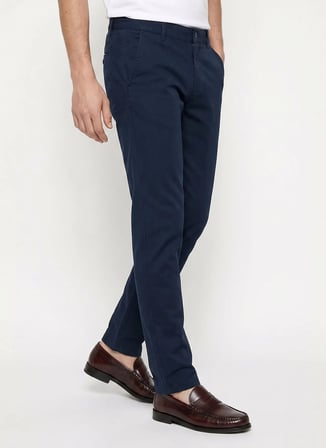 Altınyıldız Classics Lacivert Erkek Slim Fit Pantolon ACE001262040