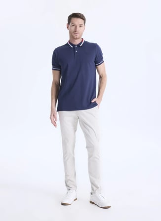 Altınyıldız Classics Ekru Erkek Slim Fit Pantolon ACE001262040