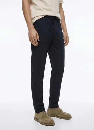 Altınyıldız Classics Lacivert Erkek Jogger Pantolon ACE001262777_LAC