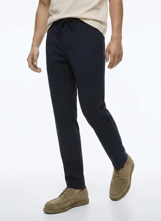 Altınyıldız Classics Lacivert Erkek Jogger Pantolon ACE001262777_LAC