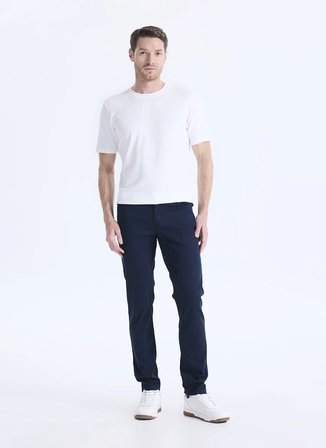 Altınyıldız Classics Lacivert Erkek Slim Fit Pantolon ACE001262790