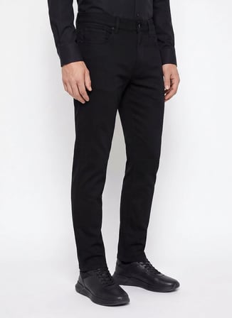 Altınyıldız Classics Siyah Erkek Slim Fit Pantolon ACE001262790