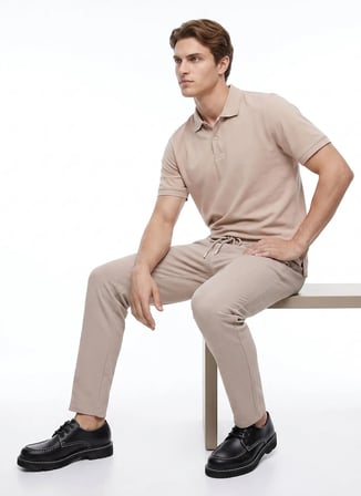 Altınyıldız Classics Bej Erkek Jogger Pantolon ACE001262792
