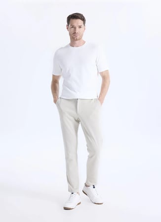 Altınyıldız Classics Ekru Erkek Jogger Pantolon ACE001262793