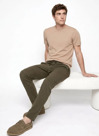 Altınyıldız Classics Kahverengi Erkek Jogger Pantolon ACE001262794