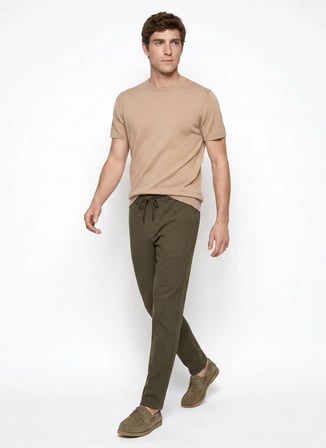 Altınyıldız Classics Kahverengi Erkek Jogger Pantolon ACE001262794