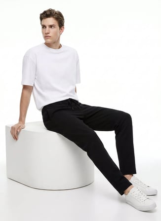 Altınyıldız Classics Siyah Erkek Jogger Pantolon ACE001262794