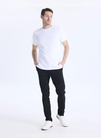 Altınyıldız Classics Siyah Erkek Slim Fit Pantolon ACE001262795