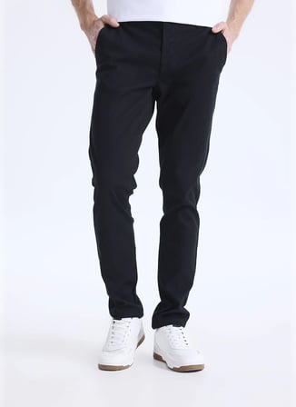 Altınyıldız Classics Siyah Erkek Slim Fit Pantolon ACE001262795
