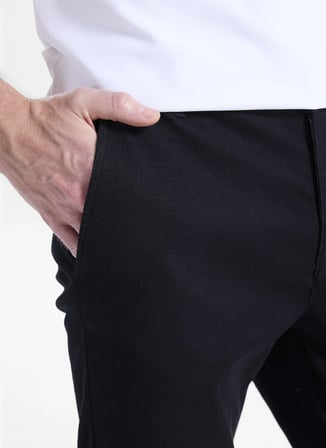 Altınyıldız Classics Siyah Erkek Slim Fit Pantolon ACE001262795