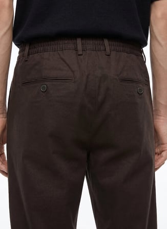 Altınyıldız Classics Kahverengi Erkek Jogger Pantolon ACE001262038
