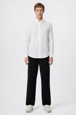 Jogger Slim Fit Dar Kesim Yan Cepli Beli Bağlamalı Pantolon