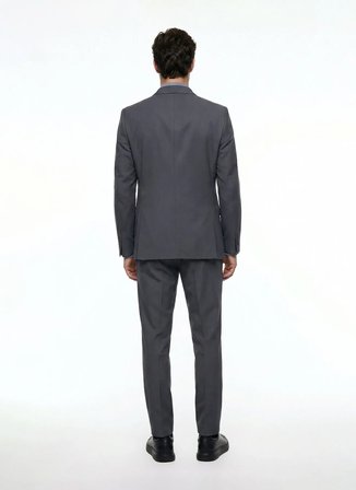 Altınyıldız Classics Füme Erkek Slim Fit Takım Elbise ACE030261026_FUM