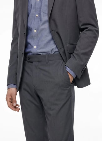 Altınyıldız Classics Füme Erkek Slim Fit Takım Elbise ACE030261026_FUM
