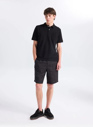 Altınyıldız Classics Siyah Erkek Comfort Fit T-Shirt 4A9000000002_SYH
