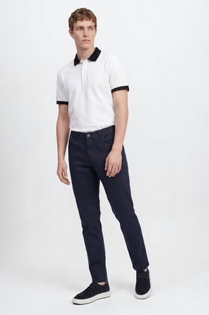 Pamuklu Slim Fit Dar Kesim 5 Cepli Esnek Casual Pantolon