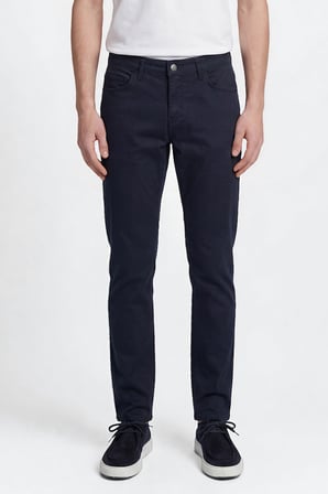 Pamuklu Slim Fit Dar Kesim 5 Cepli Esnek Casual Pantolon