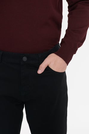 Pamuklu Slim Fit Dar Kesim 5 Cepli Esnek Casual Pantolon