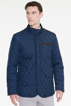 Standart Fit Normal Kesim Dik Yaka Yan Cepli Overcoat