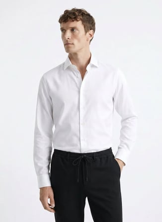 Altınyıldız Classics Mavi Erkek Slim Fit Gömlek ACE201262116