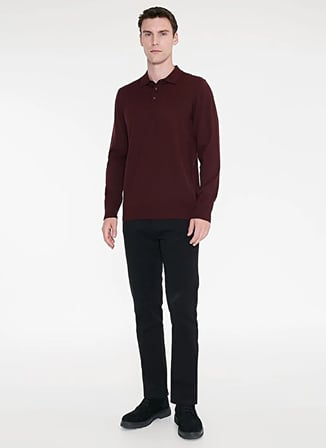 Altınyıldız Classics Bordo Erkek Triko Kazak ACE043271002