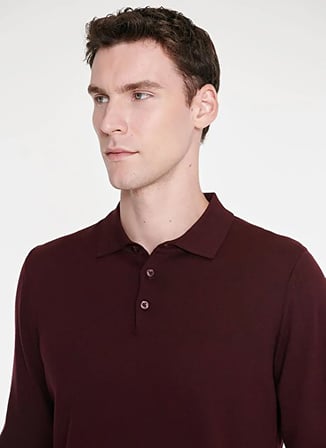 Altınyıldız Classics Bordo Erkek Triko Kazak ACE043271002