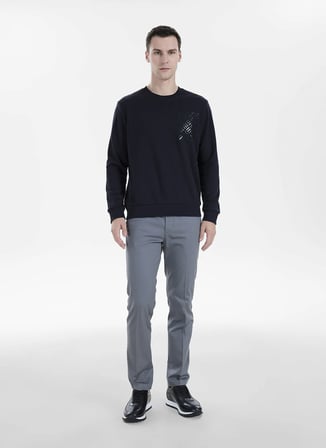 Altınyıldız Classics Lacivert Erkek Sweatshirt ACE052271075