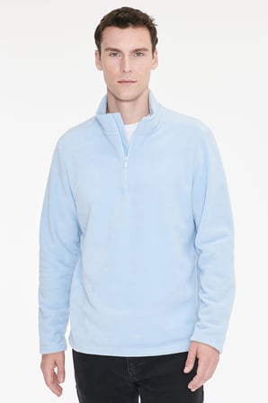 Anti-Pilling Tüylenme Yapmayan Standart Fit Dik Yaka Polar Sweatshirt
