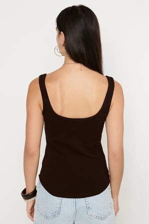 Pamuklu Kaşkorse Yumuşak Dokulu Slim Fit Dar Kesim Bisiklet Yaka Esnek Body