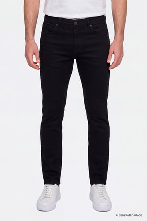 Pamuklu Comfort Fit Rahat Kesim 5 Cepli Esnek Rahat Jean Kot Denim Pantolon