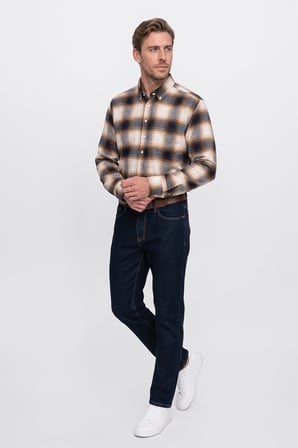 Pamuklu Baggy Fit 5 Cepli Esnek Jean Kot Denim Pantolon