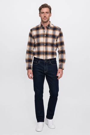 Pamuklu Baggy Fit 5 Cepli Esnek Jean Kot Denim Pantolon