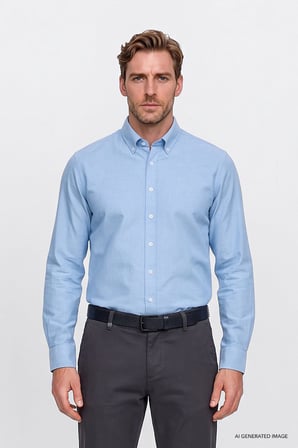 Pamuklu Yumuşak Dokulu Flanel Slim Fit Dar Kesim Düğmeli Yaka Gömlek