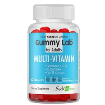 Suda Vitamin Gummy Lab Süper Multivitamin 60 Sakız Tablet