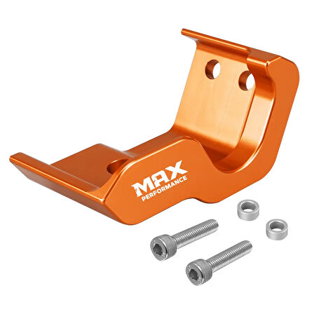 Max Performance Sağ Alt Çatal Koruma - Turuncu (Ktm 15-25 Husqvarna 16-25 Gasgas 21-25 uyumlu) 