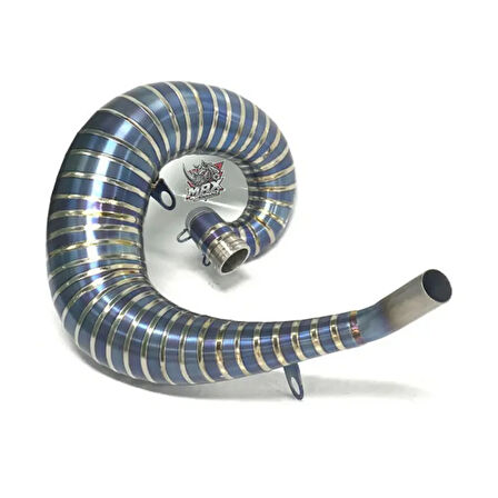 Max Performance Salyangoz Egzoz - Titanium Silver (Ktm Husqvarna Gasgas 250/300 2T TBI uyumlu)
