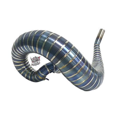 Max Performance Salyangoz Egzoz - Titanium Silver (Ktm Husqvarna Gasgas 250/300 2T TBI uyumlu)