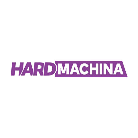 Hard Machine Sticker 17x17 Cm Mor
