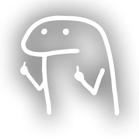 Tel Adam Araba Stickeri 17x17 Cm Beyaz