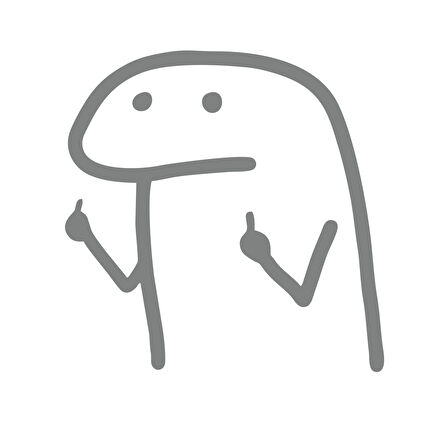 Tel Adam Araba Stickeri 17x17 Cm Gri