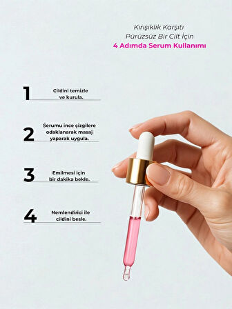 GLONE Bakuchiol Kırışıklık Karşıtı Yüz Serumu | 30ml | Doğal ve Sıkı Bir Cilt İçin