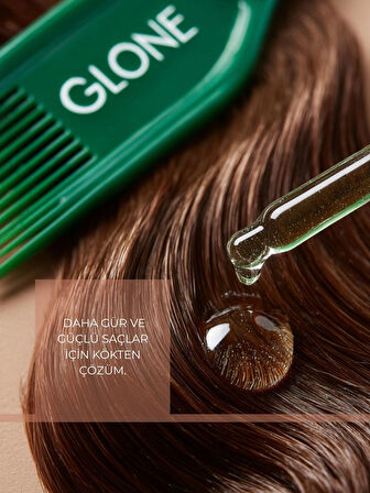 GLONE Dökülme Karşıtı Saç Serumu | 30ml | Procapil & Biberiye | Kök Güçlendirici ve Canlandırıcı Bakım 