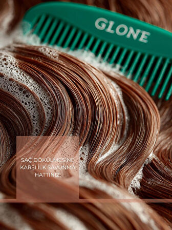 GLONE Dökülme Karşıtı Şampuan | 250ml | %3 Procapil & Keratin | Kırılma ve Koparak Dökülmelere Karşı Güçlendirici Bakım