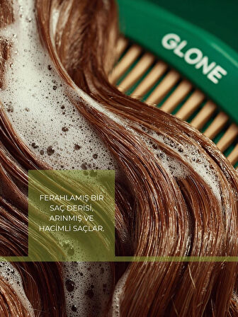 GLONE Biberiye Şampuanı | 250ml | %3 Procapil & Biotin | Saç Kökü Güçlendirici ve Hacim Veren, Sülfatsız