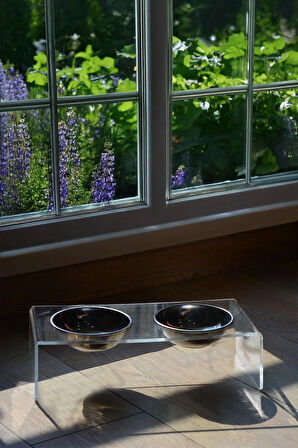 Cheepet Çift Kaseli Mama Kabı – Mama & Su İçin Pratik Çözüm