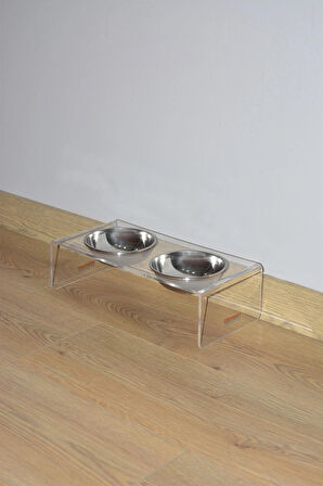 Cheepet Çift Kaseli Mama Kabı – Mama & Su İçin Pratik Çözüm