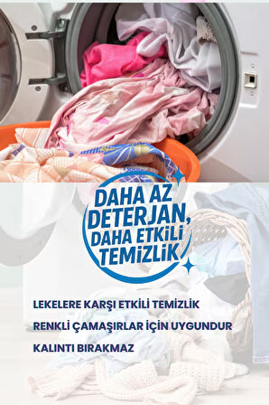 ÇAMAŞIR MAKİNESİ TOZ DETERJANI 1 KG