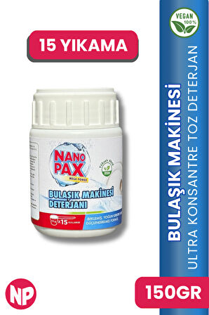 BULAŞIK MAKİNESİ PARLATICILI TOZ DETERJAN 150 GR