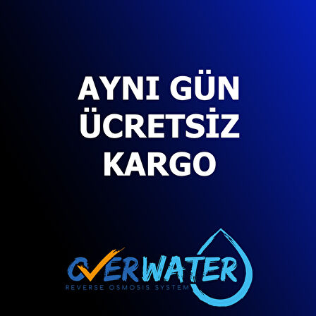 OverWater Su Arıtma Cihazı Metal Su Tankı 2.2 Galon