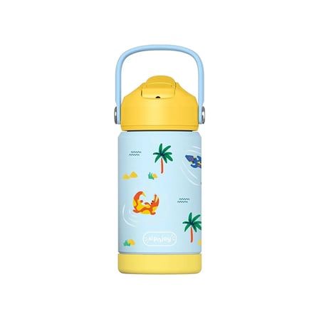 SipnJoy - FlipSip Çocuk Su Termosu | 360 ml - Snappy Croc
